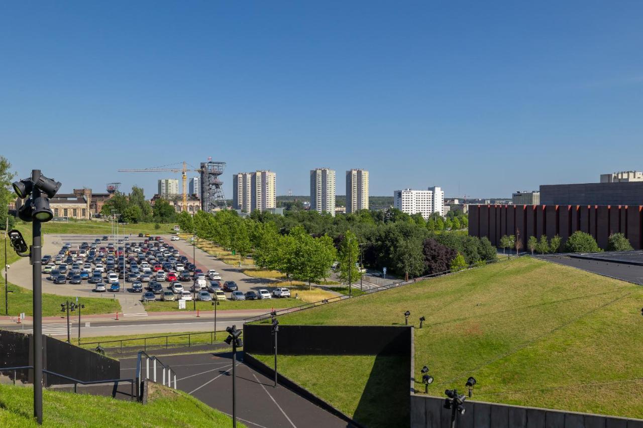 Stylish Korfantego Apartment Next To Spodek By Noclegi Renters Katowice Exterior photo